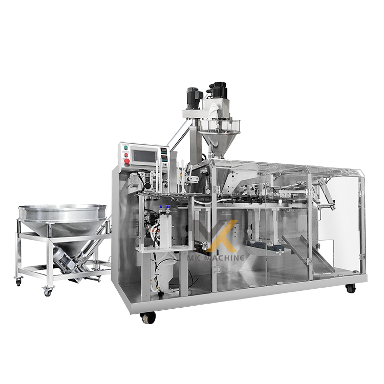 Fully automatic pouch doypack bag cocoa coffee milk powder packing machine