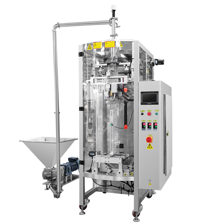 Automatic vertical liquid packing piping pouch bag cream peanut butter chocolate sauce packaging machine